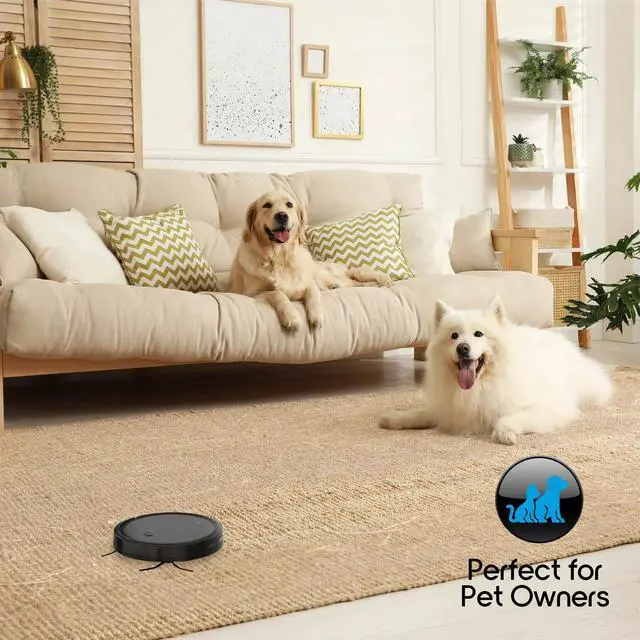 Alt view image 6 of 7 - Ionvac Robotic Vacuum Cleaner Wi-Fi Connected Self-Charging