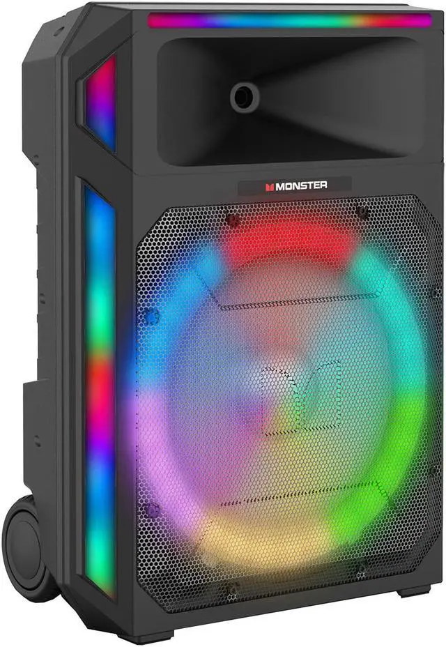 Alt view image 3 of 7 - Monster X6 All-in-One PA Bluetooth Speaker System