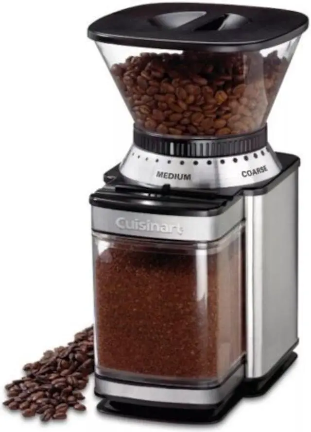 Alt view image 2 of 3 - Cuisinart Automatic Burr Mill Coffee Bean Grinder - Stainless Steel