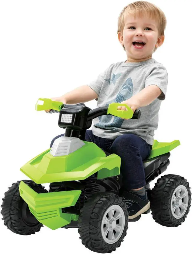 Main image of Adventure Force 6 Volt Green Terrain Racer ATV Powered Boys or Girls Ride-on