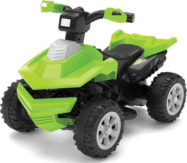 Alt view image 4 of 6 - Adventure Force 6 Volt Green Terrain Racer ATV Powered Boys or Girls Ride-on
