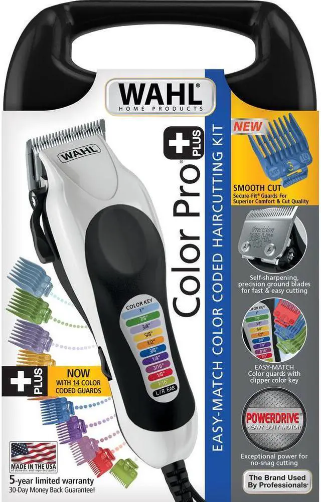 Alt view image 2 of 2 - WAHL® Color Pro Plus Hair Clippers Kit