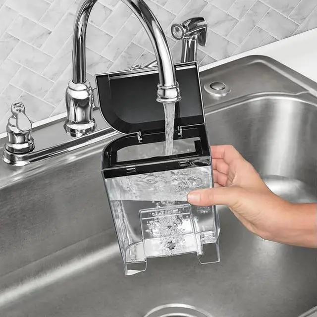 Alt view image 5 of 6 - Farberware Dual Brew, 10 Cup Coffee + Espresso, Black and Stainless Finish, Touc