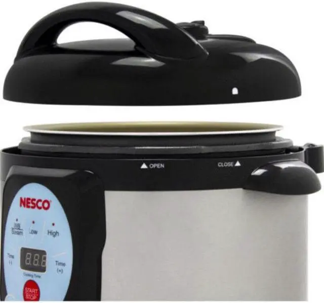 Alt view image 2 of 5 - NESCO® NPC-9 9.5 Qt. Electric Smart Pressure Cooker and Canner, Brand New