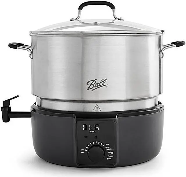 Alt view image 3 of 3 - Ball 21 Qt EasyCanner Electric Water Bath Canner