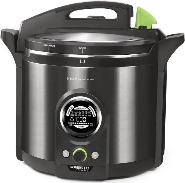 Main image of Presto Precise 02144 12Qt Digital Pressure Canner - Black
