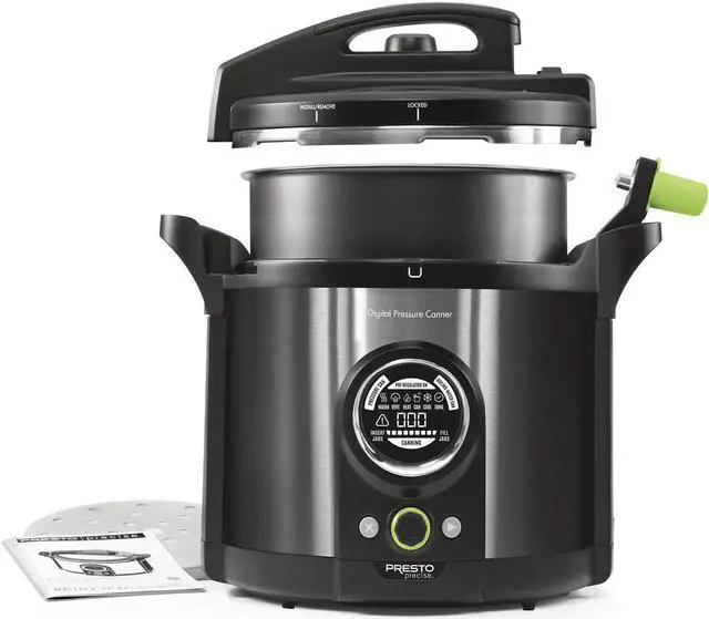 Alt view image 4 of 5 - Presto Precise 02144 12Qt Digital Pressure Canner - Black
