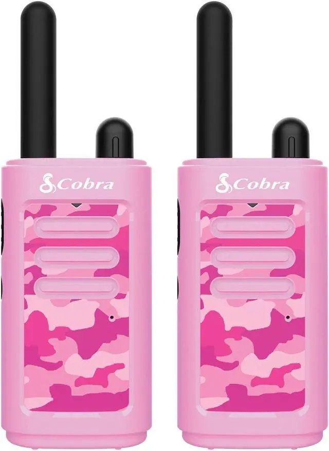Main image of Cobra Walkie Talkie 6-Pack Bonus Kit (Pink)