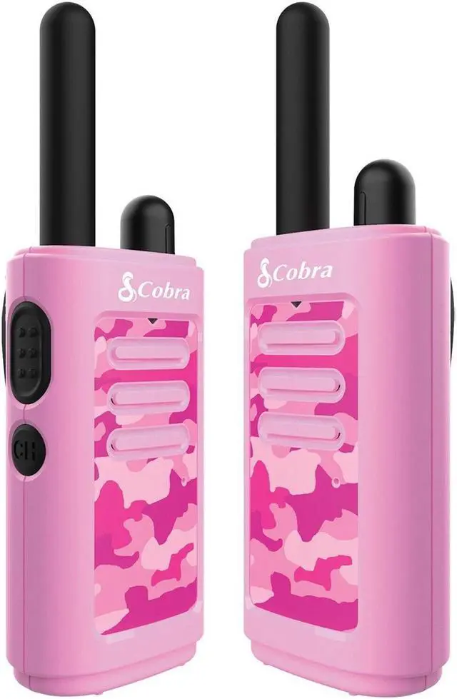 Alt view image 6 of 7 - Cobra Walkie Talkie 6-Pack Bonus Kit (Pink)