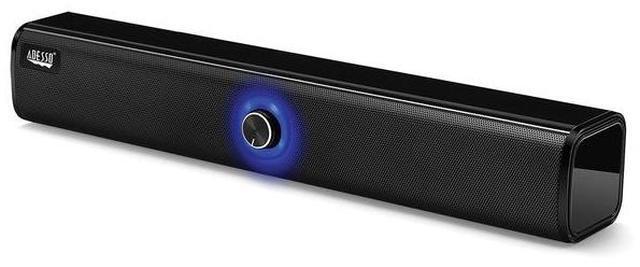 Alt view image 12 of 19 - Adesso Speaker Xtream S6 10Wx2 Bluetooth Wired dual mode Sound Bar Speaker RTL