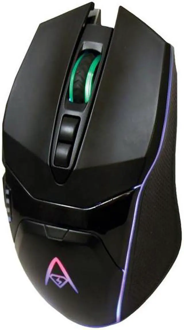 Alt view image 4 of 7 - ADESSO iMouse X5 Black 6 Buttons 1 x Wheel USB Wired Optical RGB Illuminated Gaming Mouse