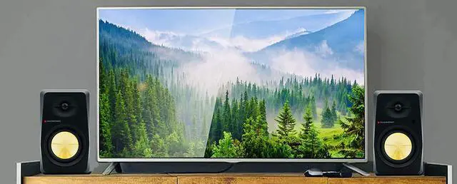 Alt view image 3 of 7 - Prosonic BT30 Active Powered Bluetooth Bookshelf Speakers, Studio Monitor, Home Theater, Turntable with Optical Input, Coaxial Input, 2X RCA Aux Line Input, 60 Watts, (Black)