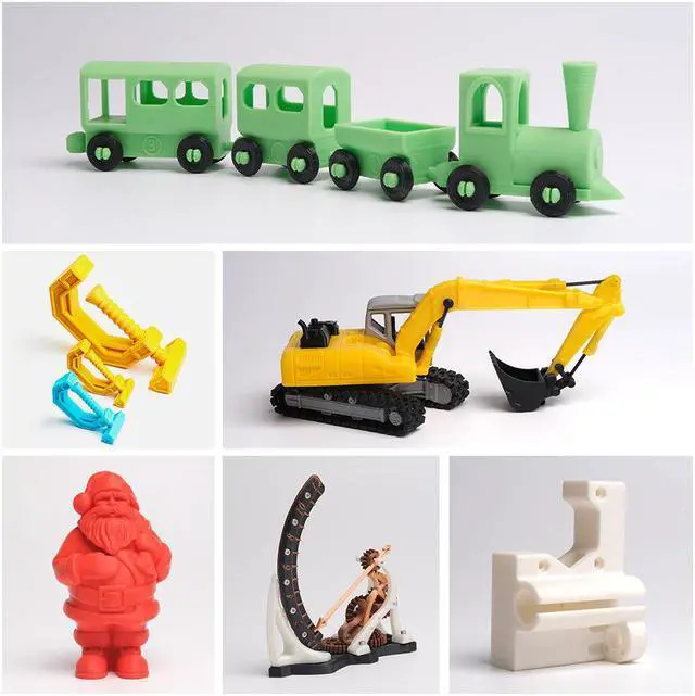 Alt view image 3 of 6 - eSUN -Wholesale- 10 Rolls PLA+ Filament 1.75mm, 3D Printer Filament PLA Plus, Dimensional Accuracy +/- 0.03mm, 1KG Spool (2.2 LBS) 3D Printing Filament for 3D Printers Fire Engine Red