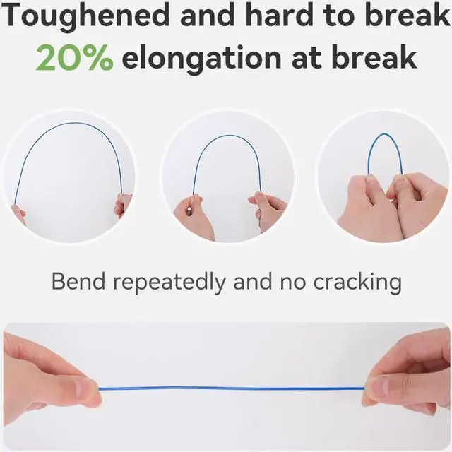 Alt view image 2 of 6 - eSUN -Wholesale- 10 Rolls PLA+ Filament 1.75mm, 3D Printer Filament PLA Plus, Dimensional Accuracy +/- 0.03mm, 1KG Spool (2.2 LBS) 3D Printing Filament for 3D Printers Magenta