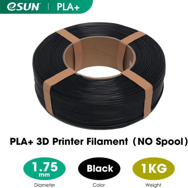 Main image of eSUN PLA+ PLA PLUS Filament Refill 1KG 1.75mm for 3D Printer With NO Spool