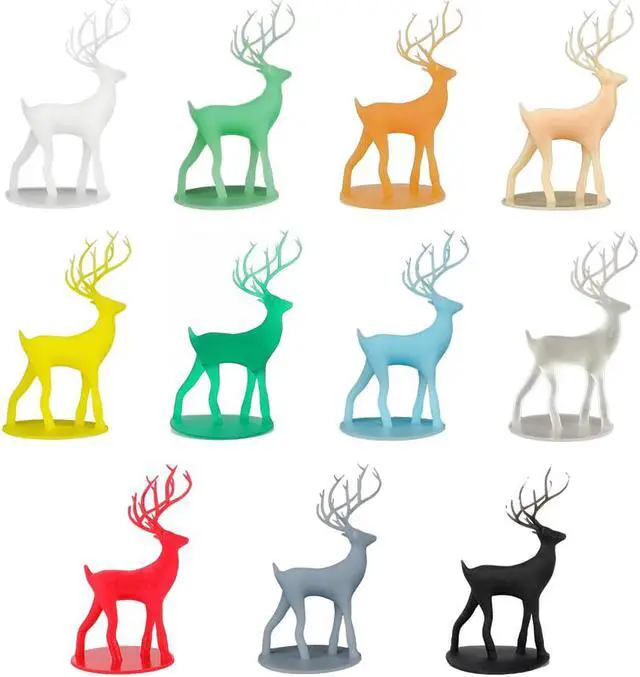 Alt view image 7 of 7 - eSUN Plant-Based 3D Printer Rapid Resin, 405nm LCD UV-Curing PLA Based Resin Photopolymer Resin for Photon LCD 3D Printer Liquid 3D Resin Black 0.5KG