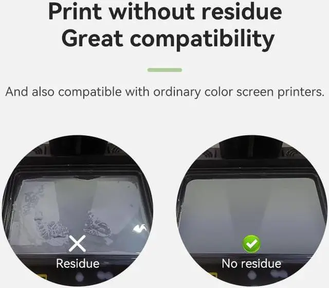 Alt view image 3 of 6 - eSUN Plant-Based Pro 3D Printer Rapid Resin, 405nm LCD UV-Curing High Precision PLA Based Resin Photopolymer Resin for Monochrome Screen 3D Printer