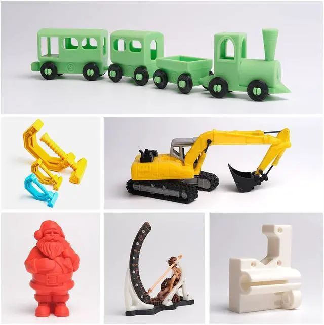 Alt view image 5 of 5 - eSUN PLA+ Filament 1.75mm, 3D Printer Filament PLA Plus, Dimensional Accuracy +/- 0.03mm, 1KG Spool (2.2 LBS) 3D Printing Filament for 3D Printers Pine Green