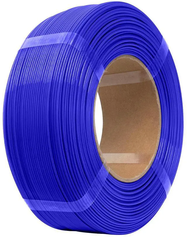 Main image of eSUN PLA+ Refilament 1.75mm, 3D Printer Refill PLA Plus, Dimensional Accuracy +/- 0.03mm, 1KG Spoolless 3D Printing Filament for 3D Printers, Blue,without Spools