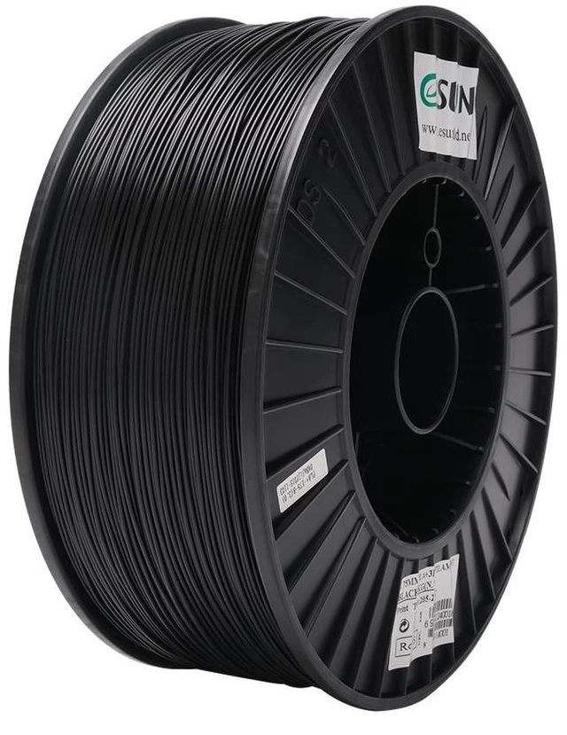 Main image of eSUN PLA+ Filament 3D Printer Filament PLA Plus 3KG Black,Enhanced Toughness, PLA Plus 1.75mm, Dimensional Accuracy +/- 0.03mm, 3KG Spool (6.6 LBS) 3D Printing Filament