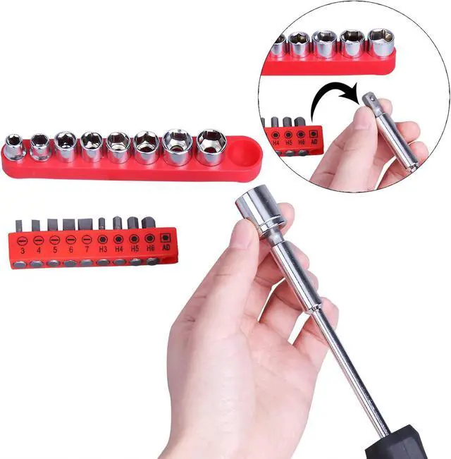 Alt view image 5 of 6 - CARTMAN 148 Piece Automotive and Household Tool Set - Perfect for Car Enthusiasts and DIY Home Repairs