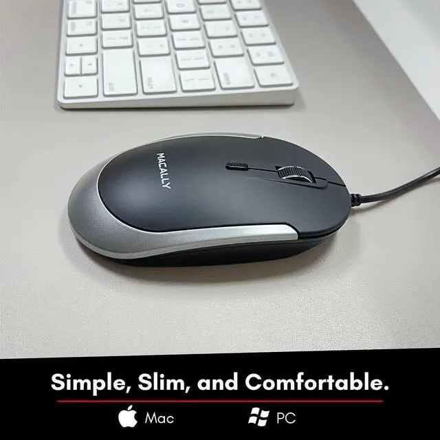 Alt view image 6 of 7 - Macally Backlit Keyboard and Mouse Combo, Enhance Your Workflow