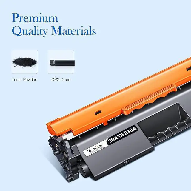 Alt view image 3 of 6 - Valuetoner Compatible Toner Cartridge Replacement  30A CF230A 30X CF230X for Laserjet Pro MFP M203dw M227fdn M227fdw M203dn M203d M227sdn M227 M203 Printer (2 Black)
