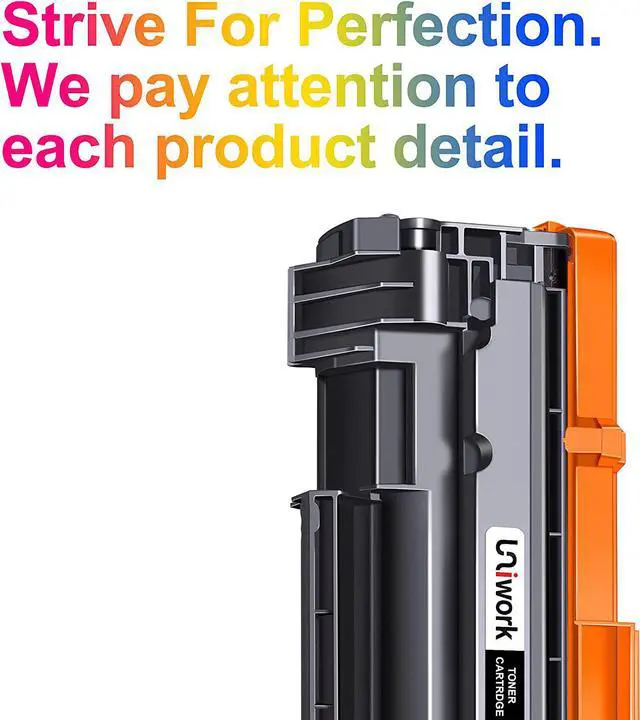 Alt view image 3 of 6 - Uniwork Compatible 48A Toner Cartridge Replacement  48A Toner Cartridge Black CF248A Compatible with Laserjet Pro MFP M15w M29w M28w M30w M31w M16w Printer Toner, 2 Pack