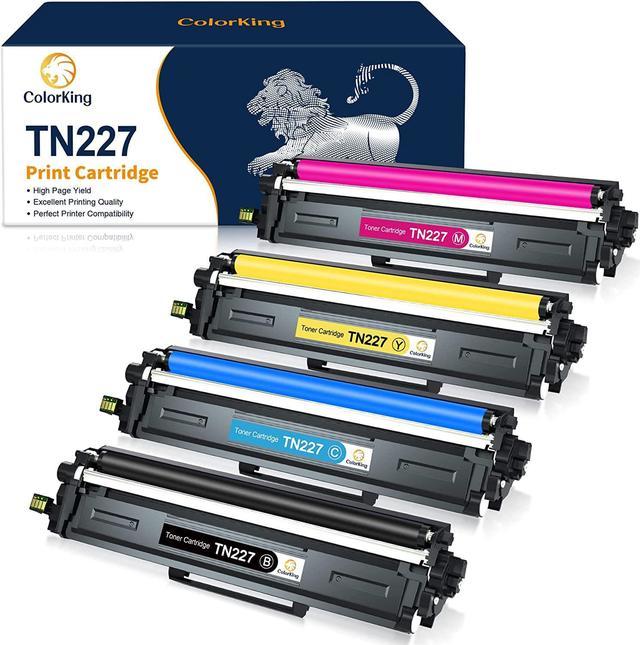 4x TN227 BCMY Toner Cartridge for Brother HL-L3210CW MFC-L3750CDW L3770CDW  