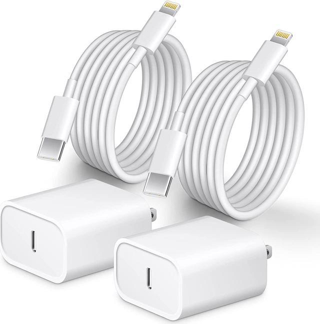 iPhone 14 13 12 Fast Charger, [Apple MFi Certified] 20W PD USB C Wall  Charger Block, 2-Pack Type-C Power Adapter Charging Plug for Apple iPhone  14 Pro Max/13 Pro/12 Mini/11/XS iPad Pro,Samsung