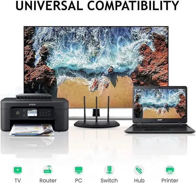 Alt view image 4 of 7 - 10PCS D-Type RJ45 Coupler, Shielded RJ45 Panel Mount Connector, CAT6/CAT5E/CAT5 Female to Female LAN Network Bulkhead Pass Through Socket