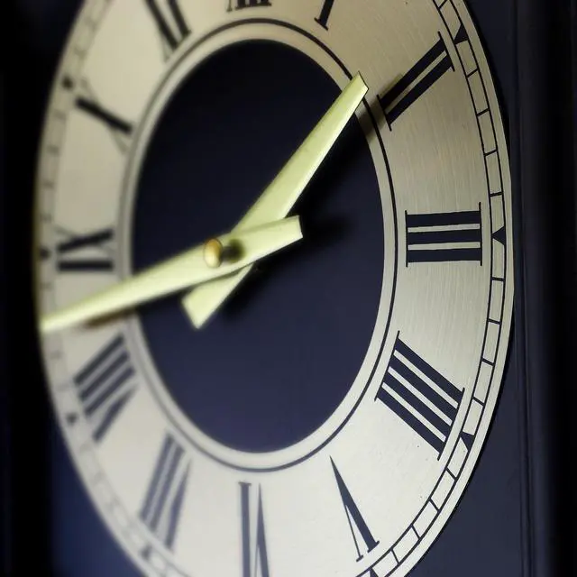 Alt view image 2 of 8 - Clock Collection Mahogany Wood Wall Clock with Pendulum and Chimes