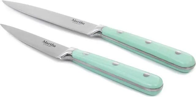 Alt view image 4 of 6 - Oster 62377.05 5 Piece Granger Cutlery Set with Halfmoon Natural Wood Block