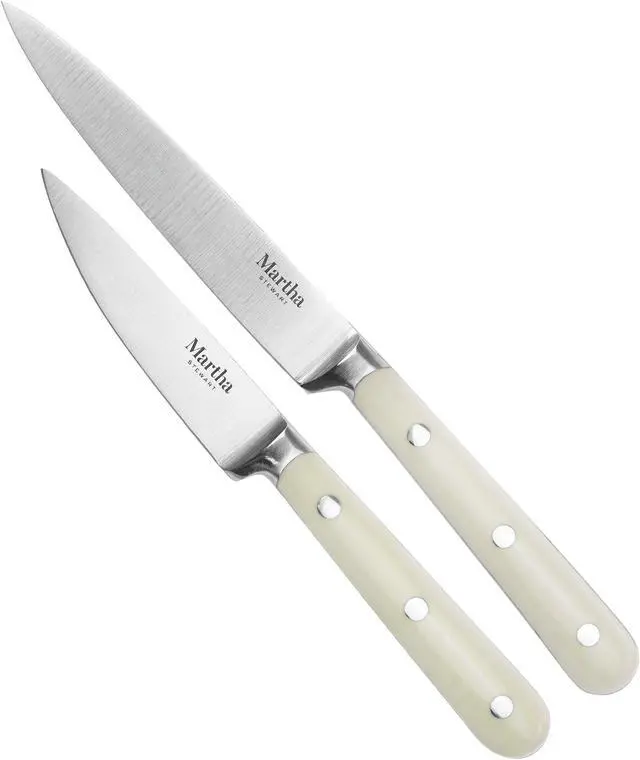 Alt view image 5 of 8 - Oster 62377.05 Granger 5-Piece Kitchen Cutlery Knife Block Natural Wood