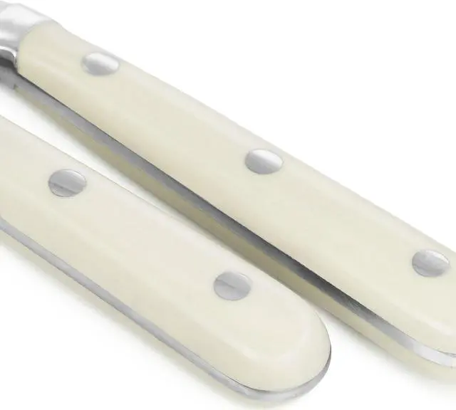 Alt view image 8 of 8 - Oster 62377.05 Granger 5-Piece Kitchen Cutlery Knife Block Natural Wood