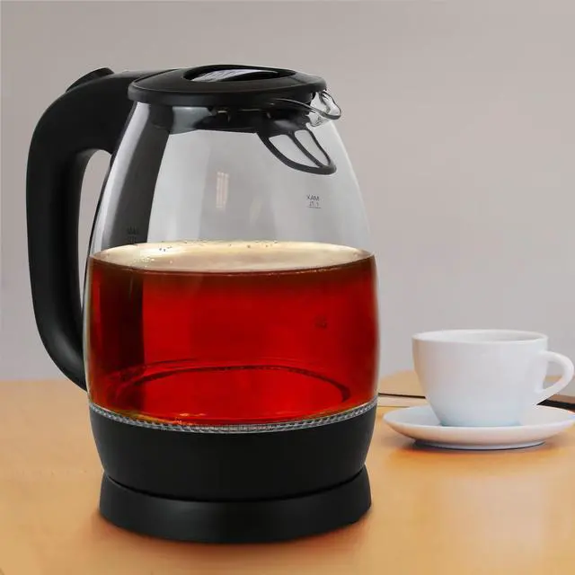 Alt view image 4 of 5 - Better Chef 1.7L Cordless Electric Glass Tea Kettle