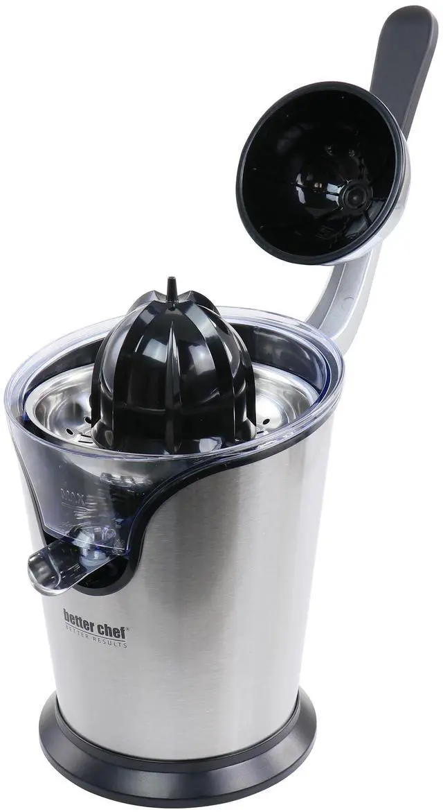 Alt view image 2 of 8 - Better Chef Stainless Steel Electric Juice Press