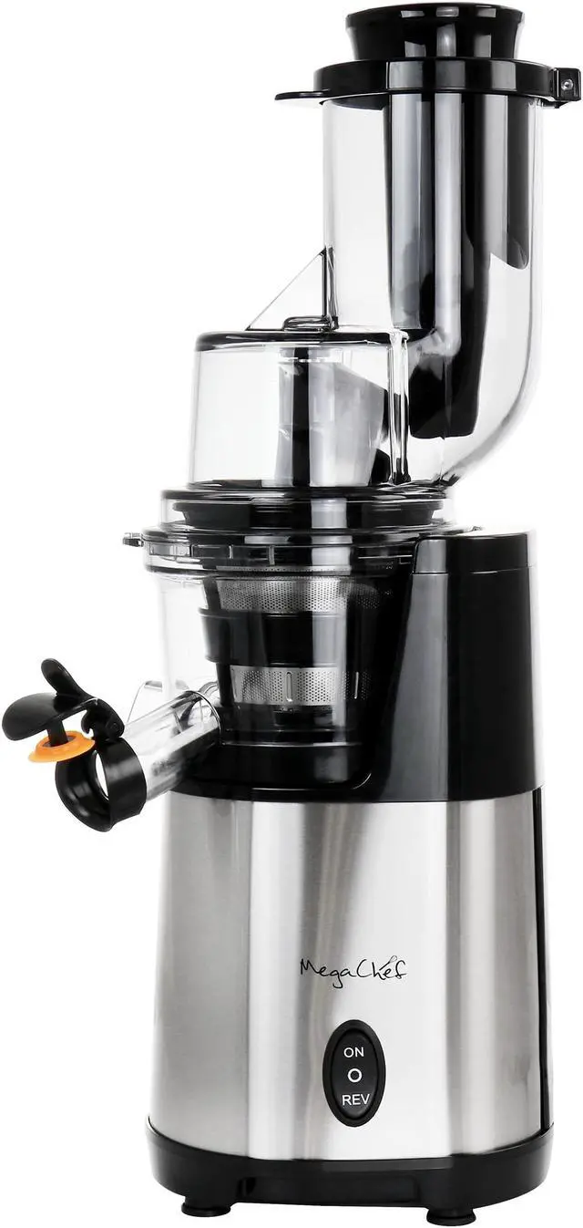 Alt view image 2 of 8 - MegaChef Pro Stainless Steel Slow Juicer