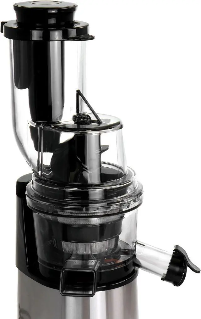 Alt view image 4 of 8 - MegaChef Pro Stainless Steel Slow Juicer