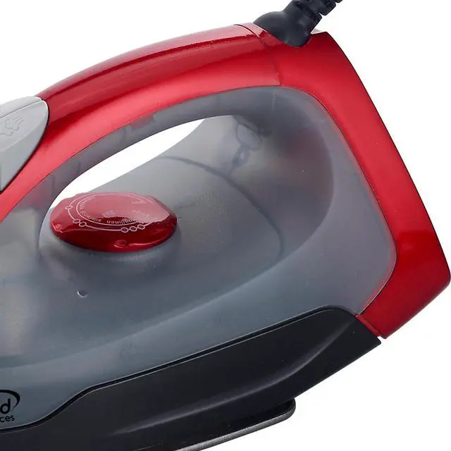 Alt view image 4 of 5 - Brentwood MPI-54 Non-Stick Steam Iron - Red