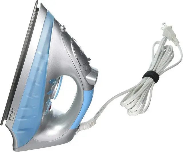 Alt view image 8 of 11 - Brentwood Nonstick Steam/dry; Spray Iron With Silver Finish BTWMPI60