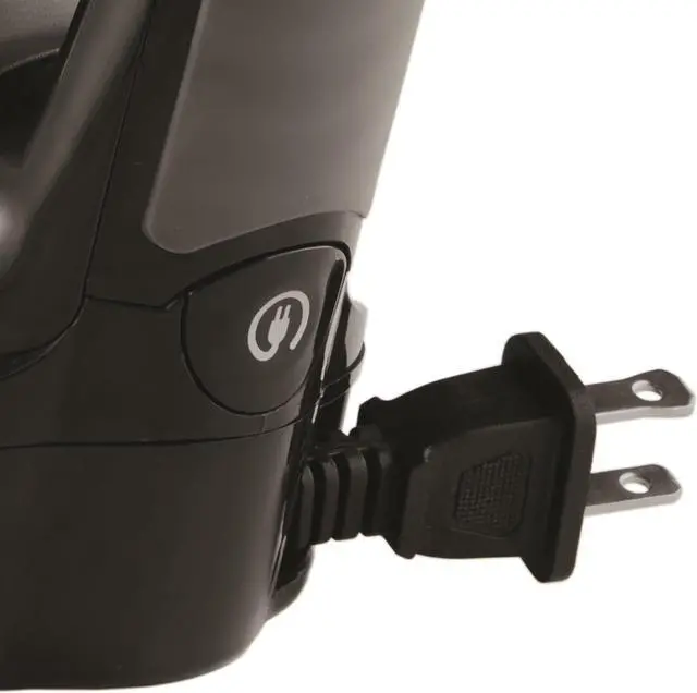 Alt view image 17 of 18 - Brentwood Appliances MPI-59B Power Nonstick Steam Iron with Retractable Cord, Black