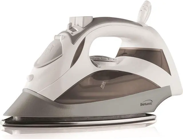 Alt view image 9 of 13 - Brentwood (MPI-90W) Steam Iron With Auto Shut-OFF (White)