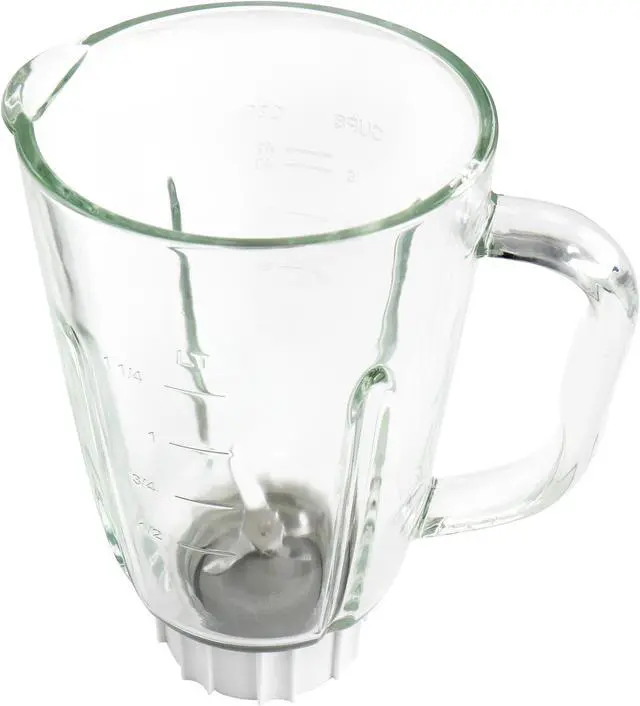 Alt view image 6 of 9 - Better Chef 10-Speed 350 Watt 42 Ounce Glass Jar Blender in White/Silver