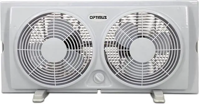 Alt view image 10 of 18 - Optimus F-5280 Twin Window Fan