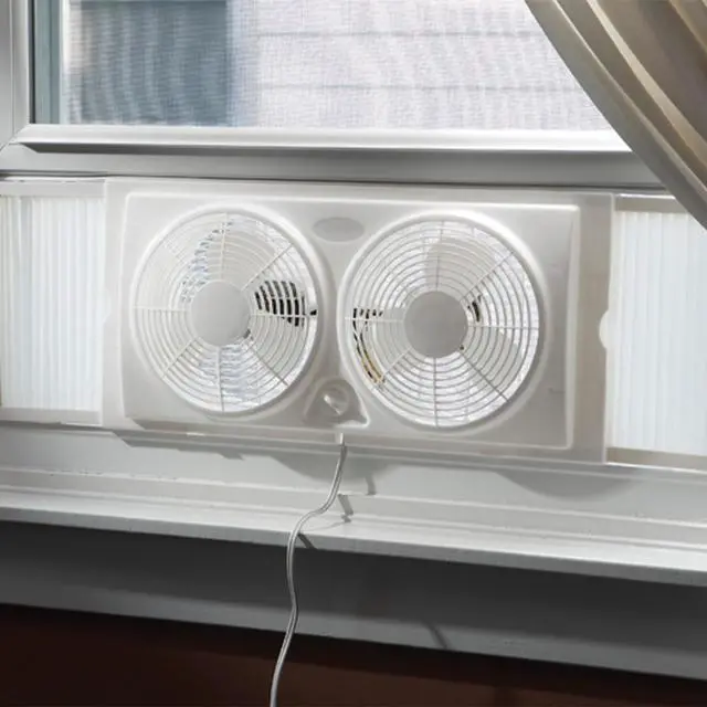 Alt view image 12 of 18 - Optimus F-5280 Twin Window Fan