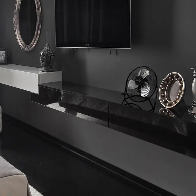 Alt view image 8 of 11 - Vie Air 9" High Velocity Tilting 3 Speed Metal Floor Fan