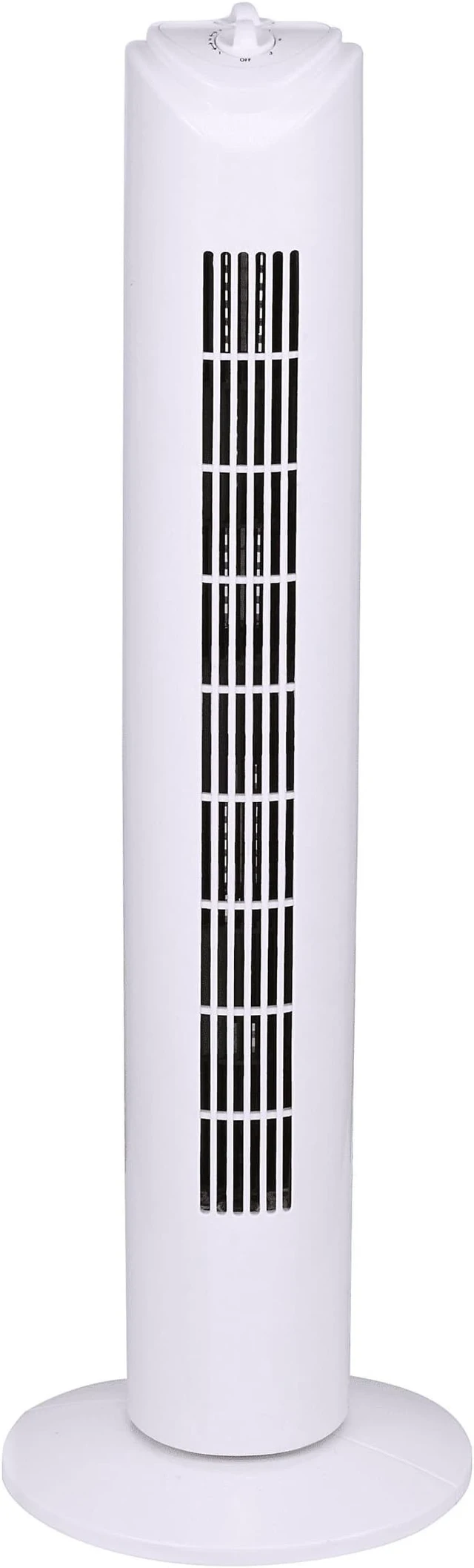 Alt view image 4 of 6 - Optimus F-8449WH 32 Inch 3 Speed Home Oscillating Tower Fan with Timer, White