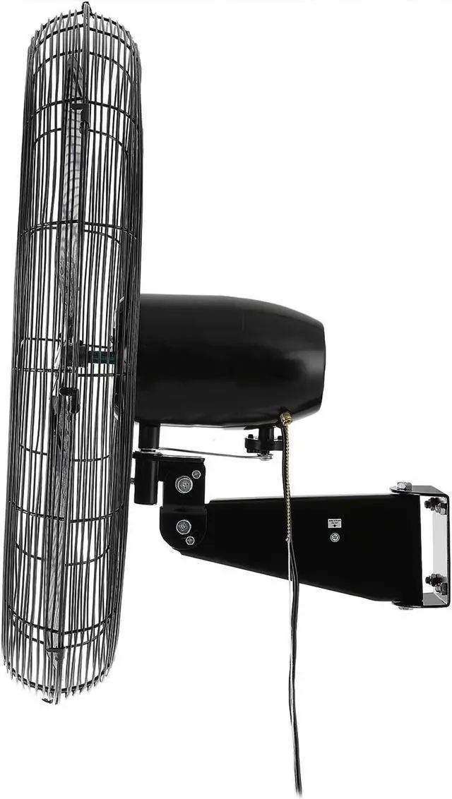 Alt view image 7 of 11 - Vie Air VA-30W 30 in. Tilting Wall Mountable Commercial Strength Oscillating Fan