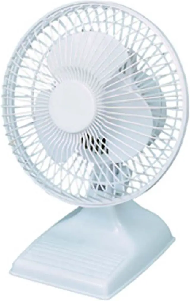 Alt view image 2 of 4 - Optimus F-0610 6" Personal Table Fan, White